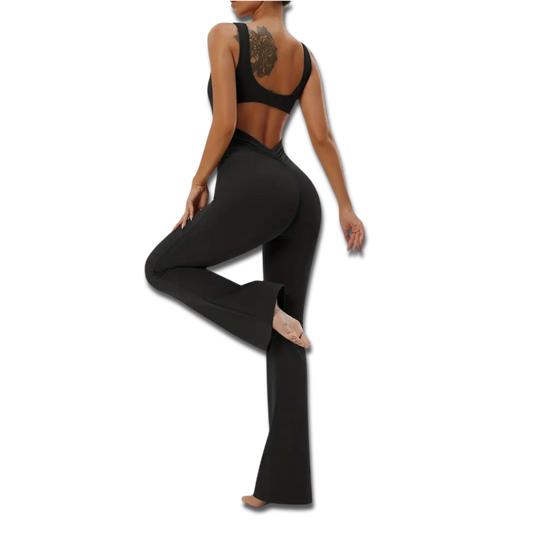 Viral Sexy Seamless Flared Jumpsuit